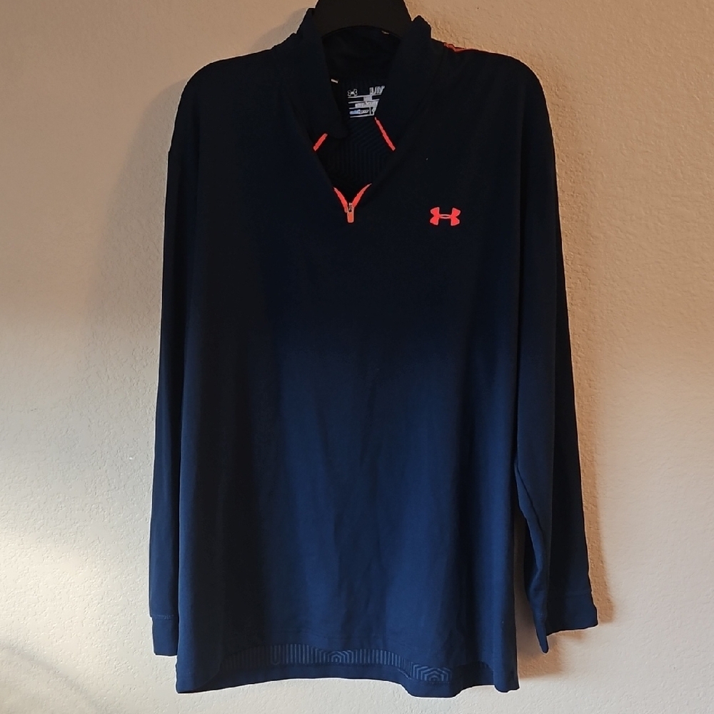 Under Armour Men's Navy Quarter Zip XL‎